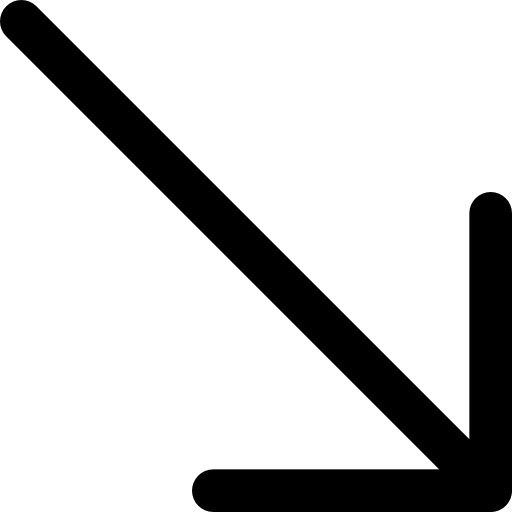Diagonal arrow